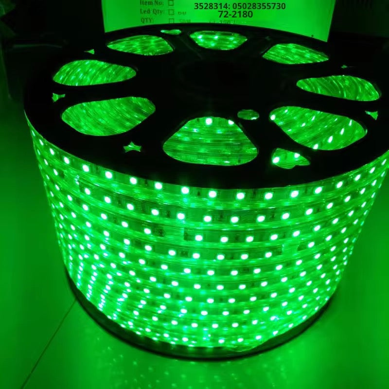Bobine 100M LED RGB 5050 - Haute Intensité & Étanche (10mm) + Commande GRATUITE