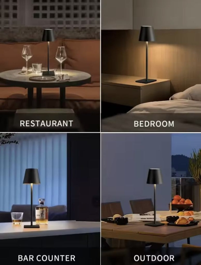 Lampe de table rechargeable