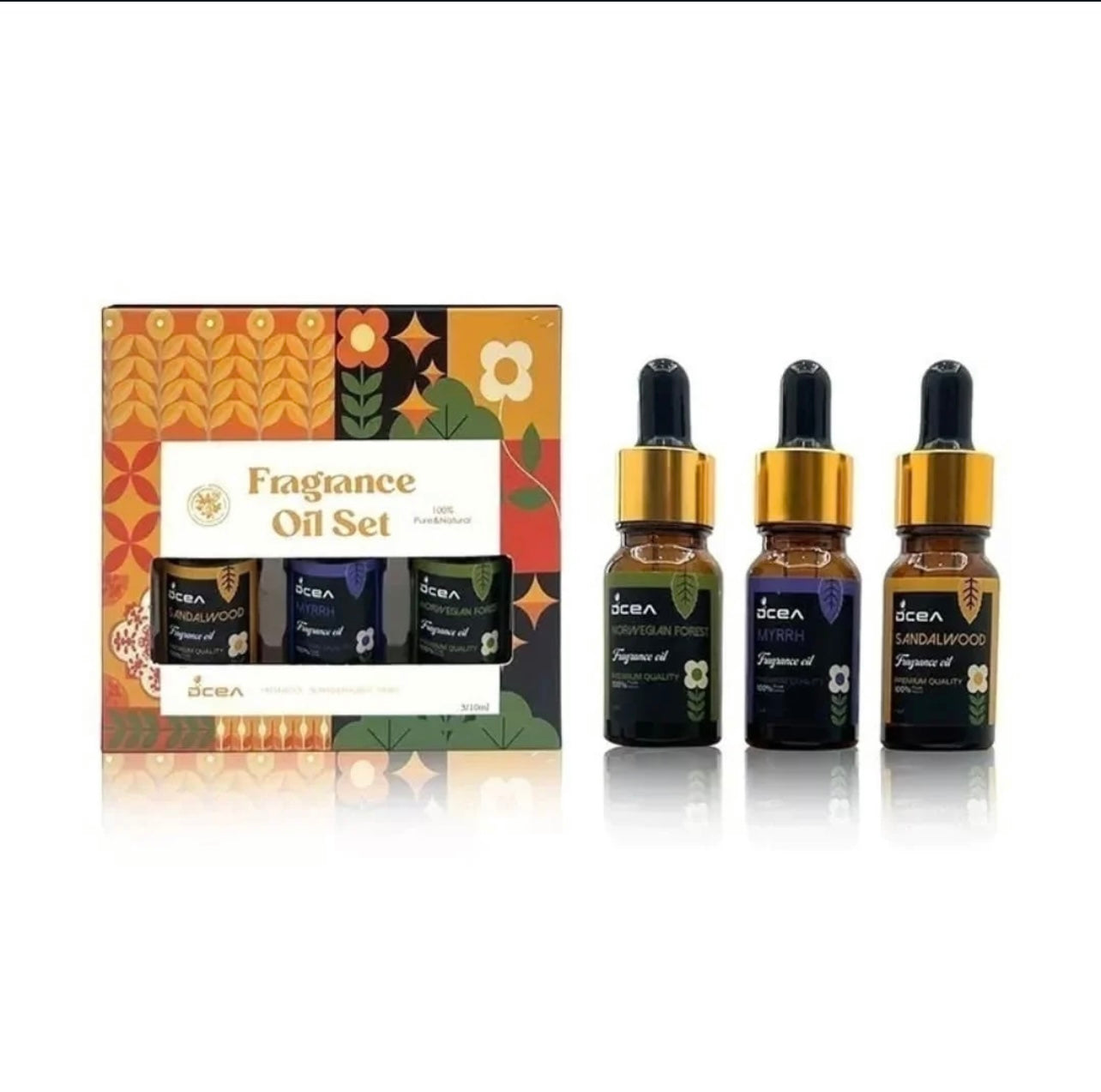 Coffret Trio d'Huiles Parfumées - Collection Bien-être