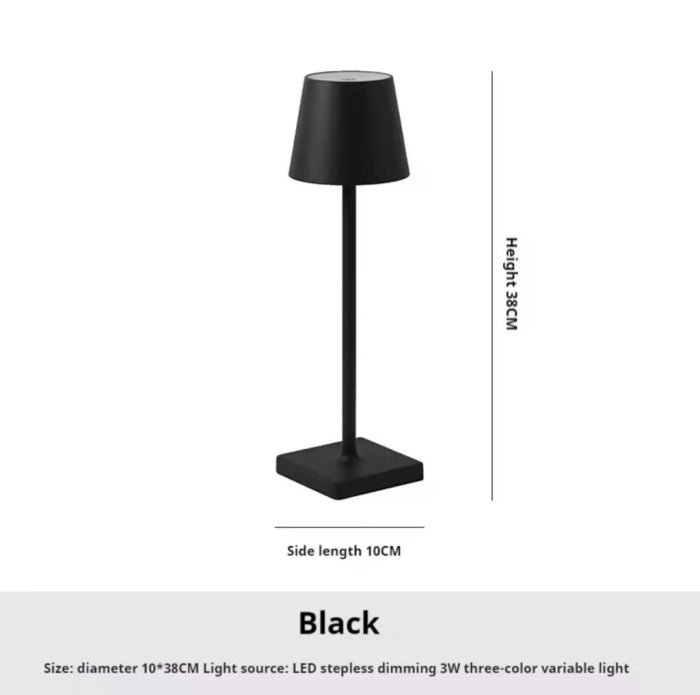 Lampe de table rechargeable