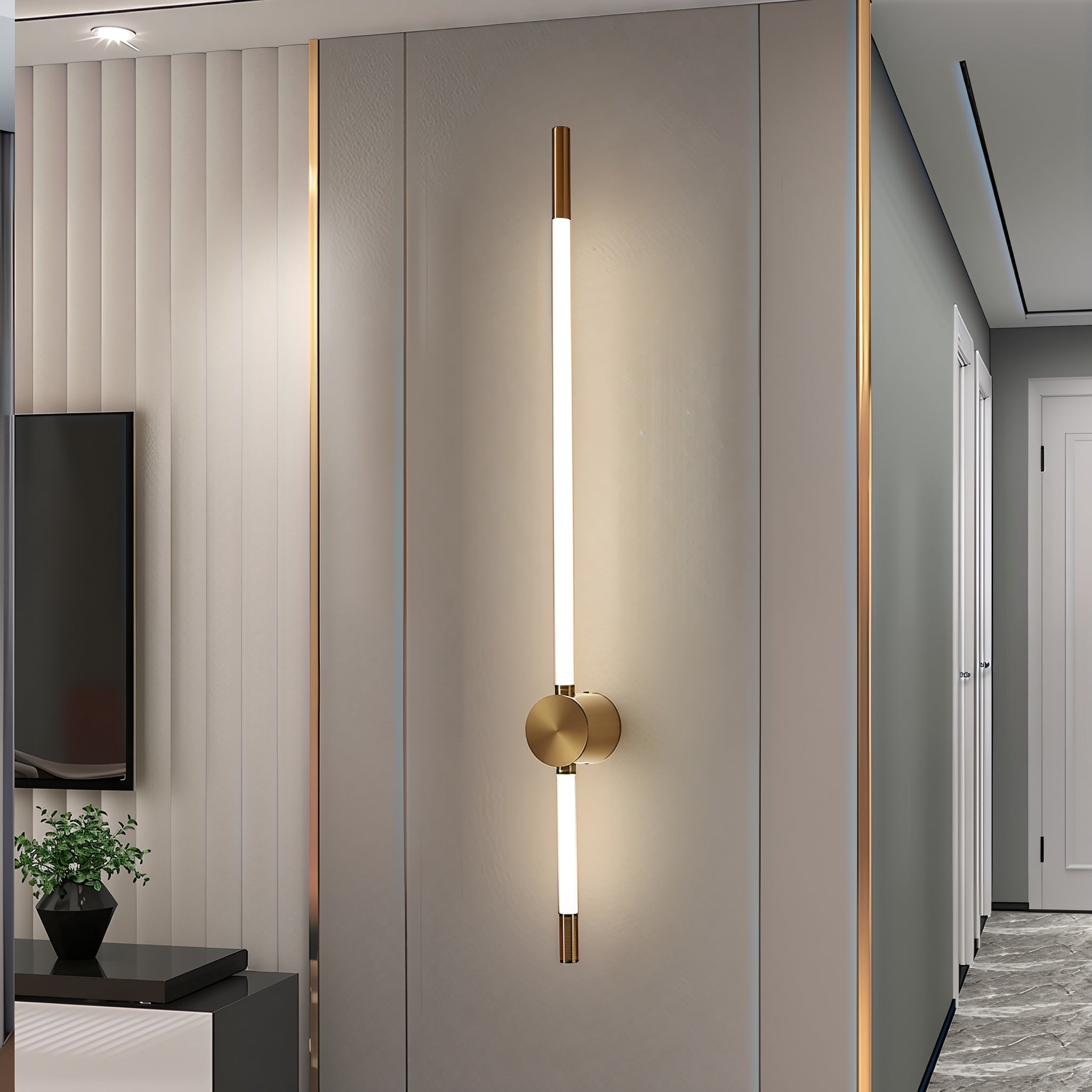 Applique murale LED moderne – 60 cm
