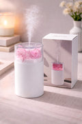 Mini Humidificateur Floral – Douceur & Éclat + HUILE OFFERTE