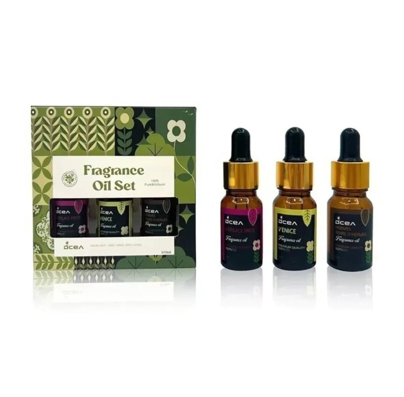 Coffret Trio d'Huiles Parfumées - Collection Bien-être