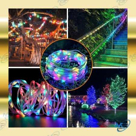 🌈 Guirlande LED RGB 10M – Contrôle Intelligent par Application & Télécommande