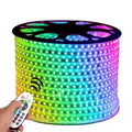 Bobine 100M LED RGB 5050 - Haute Intensité & Étanche (10mm) + Commande GRATUITE