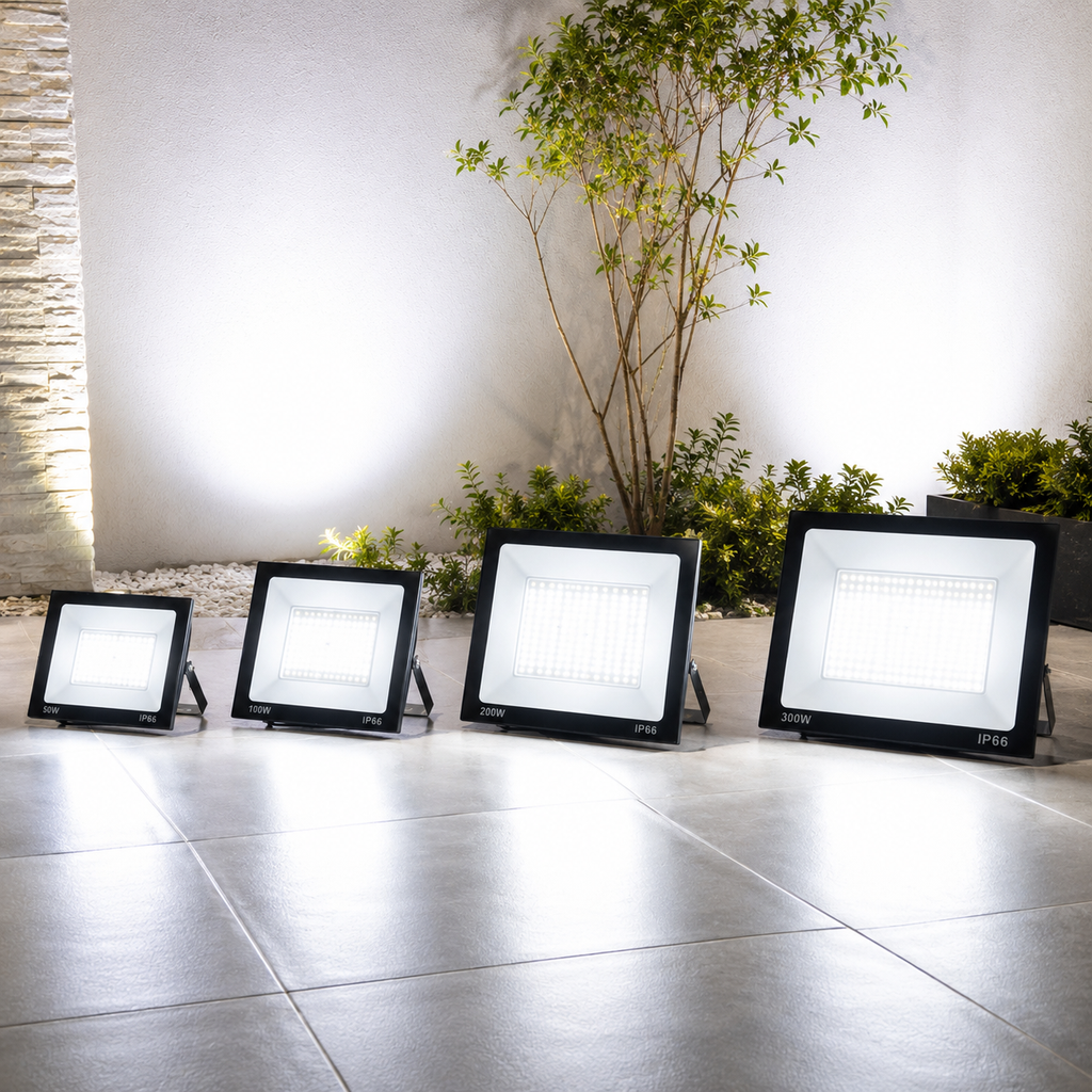 Projecteurs LED Extérieurs IP66 – 50W | 100W | 200W | 300W