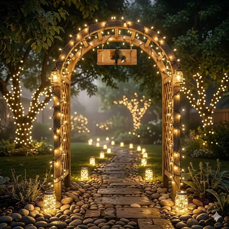 Guirlande LED 20M ÉTANCHE – Éclairage Fixe & Effet Flash
