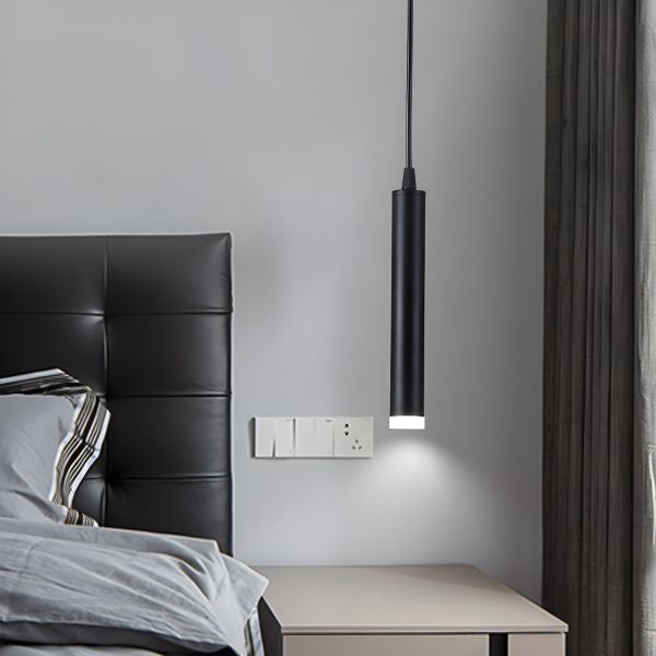Suspension aluminium avec lampe GU10