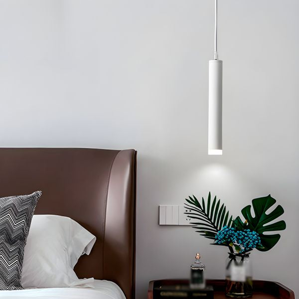 Suspension aluminium avec lampe GU10